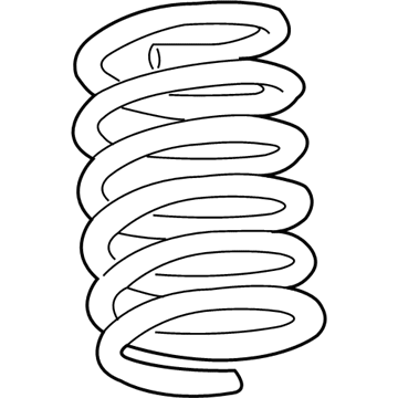 2012 Lincoln MKZ Coil Springs - AE5Z-5560-F