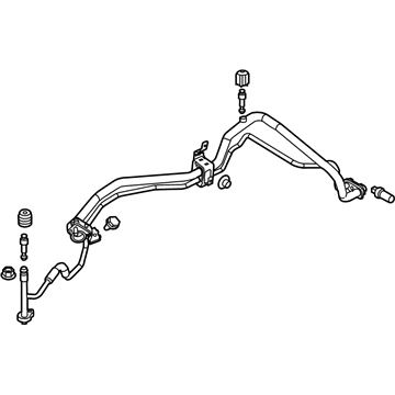 Ford AV6Z-19A834-W Front Pressure Hose