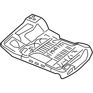 Mercury 8W7Z-5463101-A Seat Frame