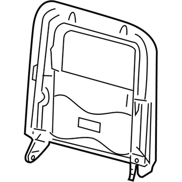 Mercury 3W7Z-5461019-AB Seat Back Frame