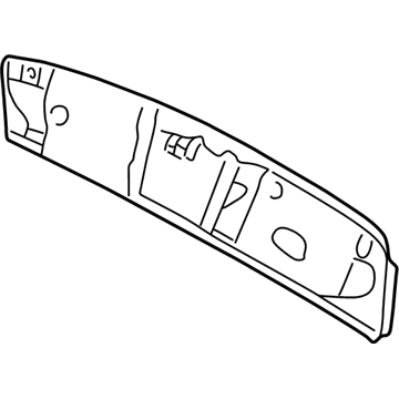 Ford 3W6Z-7611318-AAA Rear Sill Plate