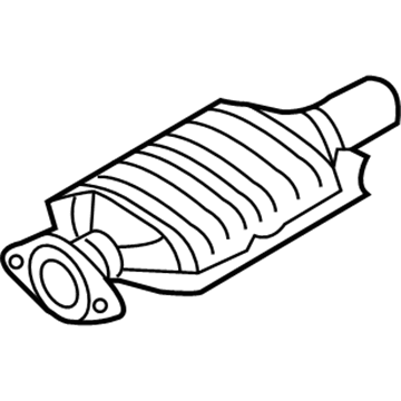 2009 Ford Fusion Catalytic Converter - 8E5Z-5E212-C