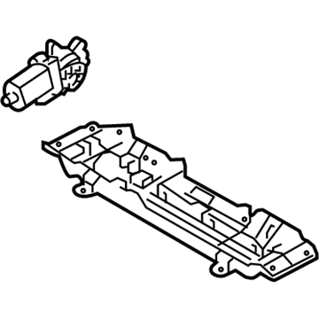 Ford CU5Z-14547-C Motor Assembly