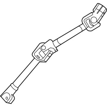 2021 Ford Bronco Steering Shaft - MB3Z-3E751-D