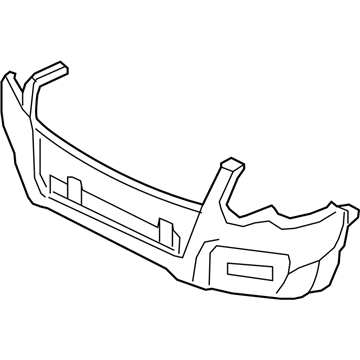 2009 Ford Explorer Sport Trac Bumper - 7L2Z-17D957-RBPTM