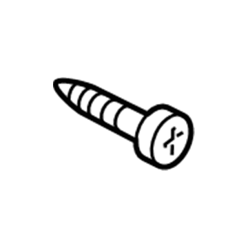 Lincoln -W708412-S901 Door Trim Panel Screw