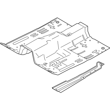 Ford PR3Z-6311135-A PAN ASY - FLOOR - FRONT