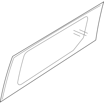 Ford DT1Z-6129726-E Door Glass