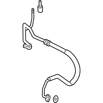 Ford HP5Z-19D742-D Upper Pressure Hose