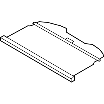 Ford KJ5Z-7845440-AA Luggage Cover