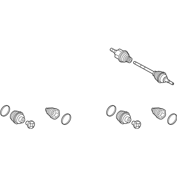 Ford Transit Connect Axle Shaft - FV6Z-3B437-W