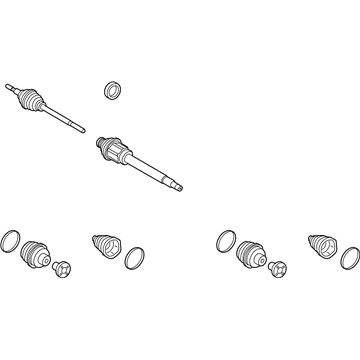 Ford Transit Connect Axle Shaft - FV6Z-3B436-BA