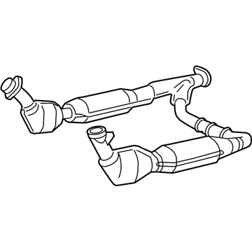 Ford 4L7Z-5E212-AB Catalytic Converter Assembly