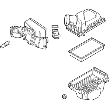 Lincoln 9G1Z-9600-A Air Cleaner Assembly