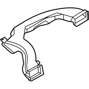 Ford NZ6Z-19D809-BA Side Duct