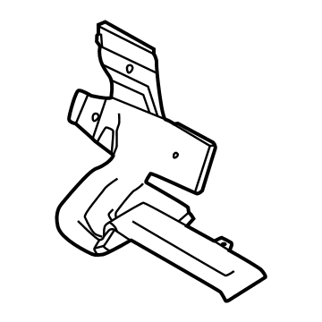 Ford M1PZ-19B680-B Rear Duct