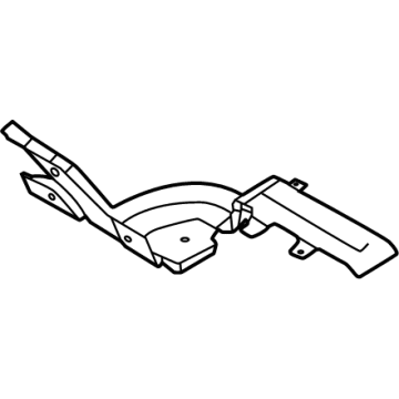 Ford M1PZ-19B680-A Rear Duct