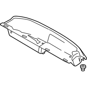 Ford DM5Z-5845726-AA Filler Panel