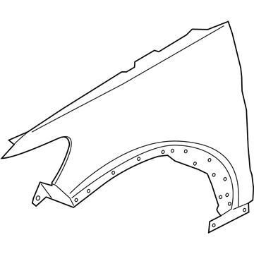 2023 Ford Explorer Fender - LB5Z-16006-B