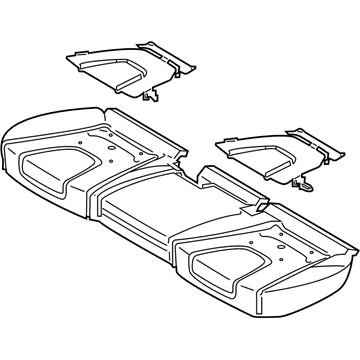 Ford FT4Z-5863840-A Seat Cushion Pad