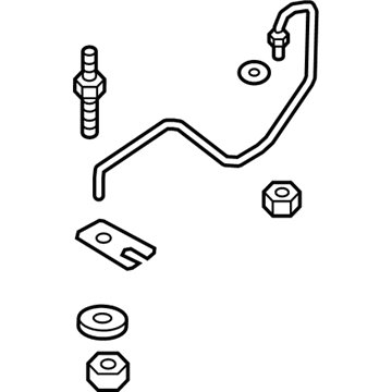 Ford G2GZ-7C410-A Cooler Line