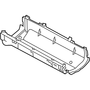 Lincoln 9L1Z-14A003-B Lower Cover