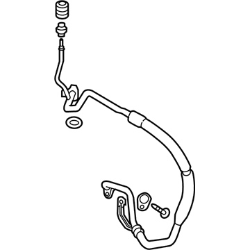 Lincoln DG9Z-19D742-R A/C Hose