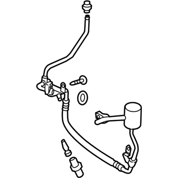 Lincoln DG9Z-19972-D Hose & Tube Assembly