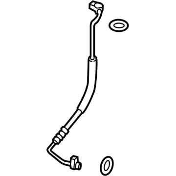 2014 Ford Fusion A/C Hose - DG9Z-19835-C