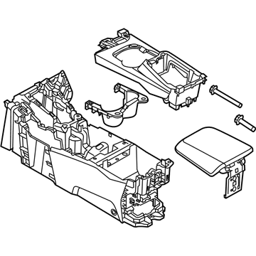 Ford CV6Z-58045A36-CB Center Console