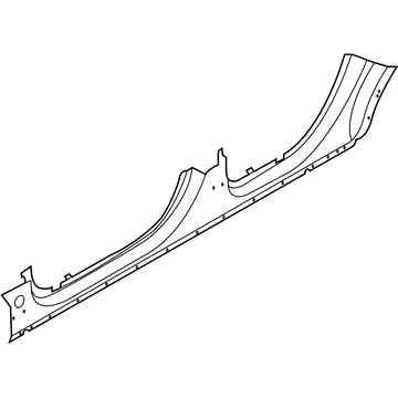 Ford LJ6Z-7810128-A Rocker Panel