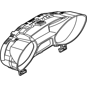 Ford G1EZ-10849-C Cluster Assembly