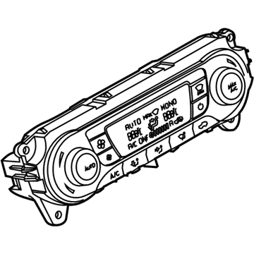 Ford F1EZ-19980-KL Heater Control