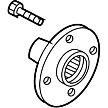 Ford 7S4Z-1104-A Hub