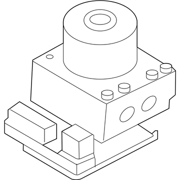 Mercury 7M6Z-2C286-B ABS Control Unit