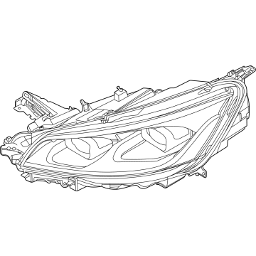 Lincoln LC5Z-13008-J Headlamp Assembly