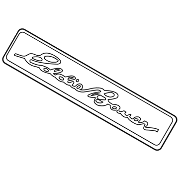 Ford 1L2Z-7842528-KA Nameplate