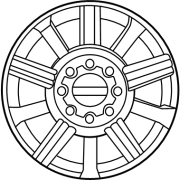 Ford JC3Z-1007-A Wheel, Alloy