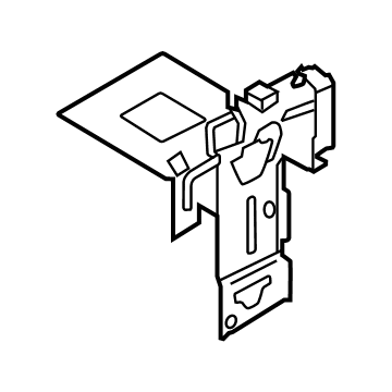 Ford ML3Z-1504604-B Hinge