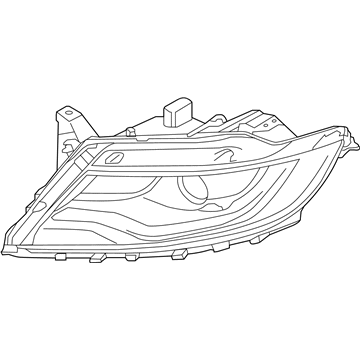 Lincoln FA1Z-13008-A Headlamp Housing