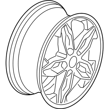 2018 Ford Transit Connect Spare Wheel - ET1Z-1007-B