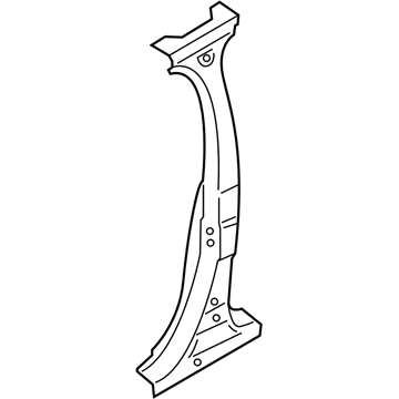 Lincoln FA1Z-5824300-A Center Pillar Reinforcement