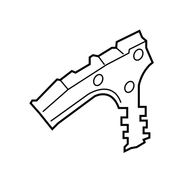 Lincoln FA1Z-58513A08-A Rail Reinforcement