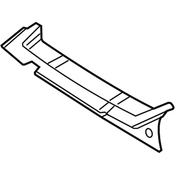 Mercury 6L2Z-8349-AA Lower Deflector