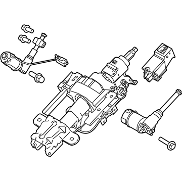 Ford FL3Z-3C529-AJ Steering Column