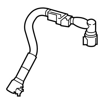 Ford Explorer PCV Valve Hose - L1MZ-6758-F