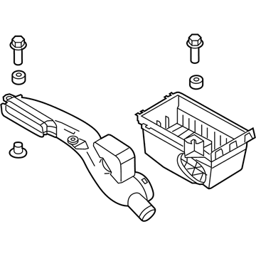 Ford AH6Z-9A600-A Cleaner Assembly - Air