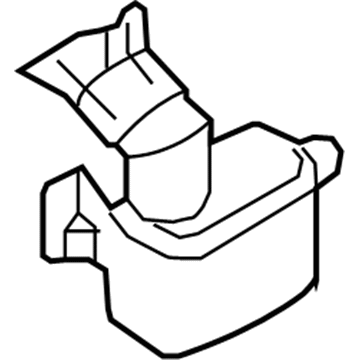 Ford 7H6Z-9F763-A Resonator Assembly