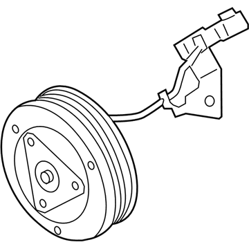 Ford LX6Z-19D786-A Clutch & Pulley