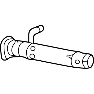 2002 Ford Excursion Exhaust Pipe - YC3Z-5A212-AA